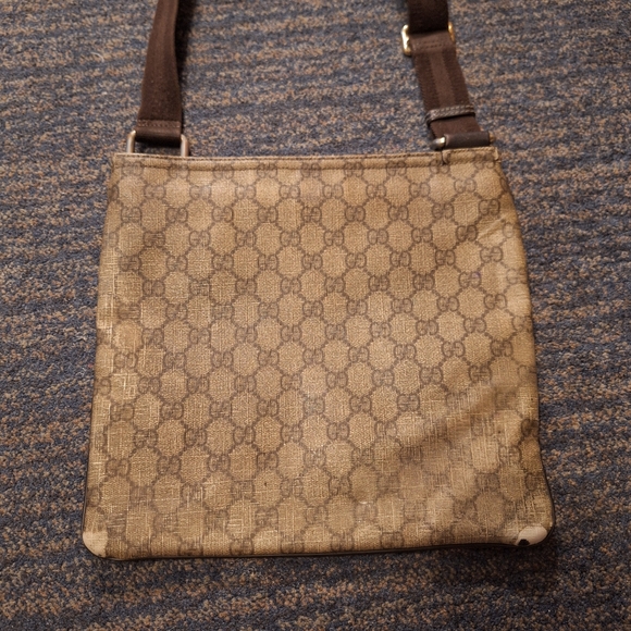 Vintage Gucci Monogram Coated Canvas Project Bag - Picture 2 of 16